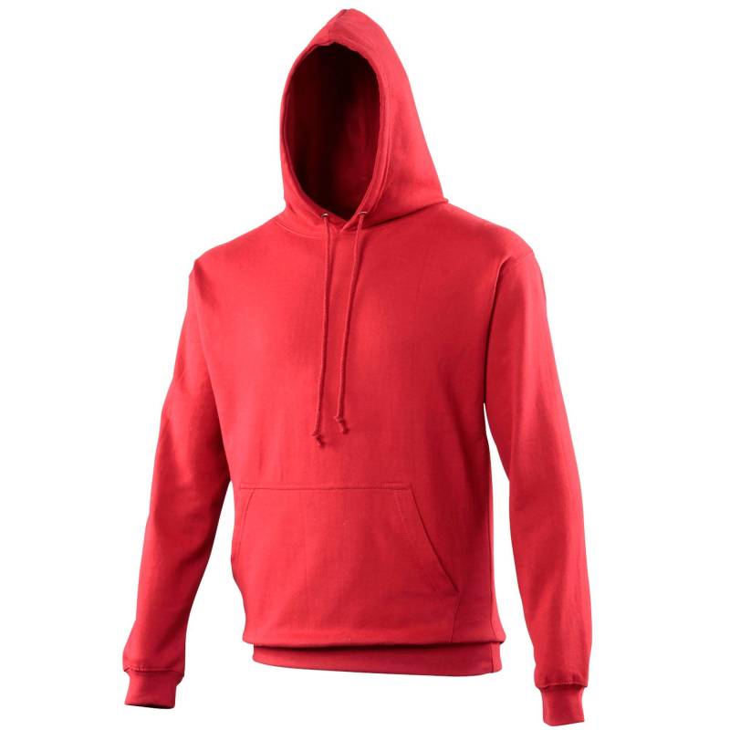 Kapuzenpullover College Damen Rot Bunt L von AWDis