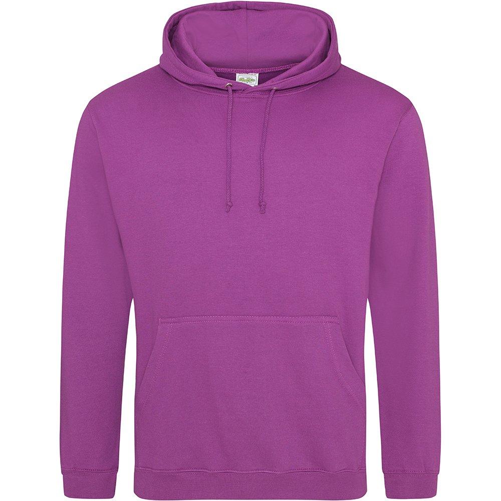 Kapuzenpullover College Damen Magenta L von AWDis