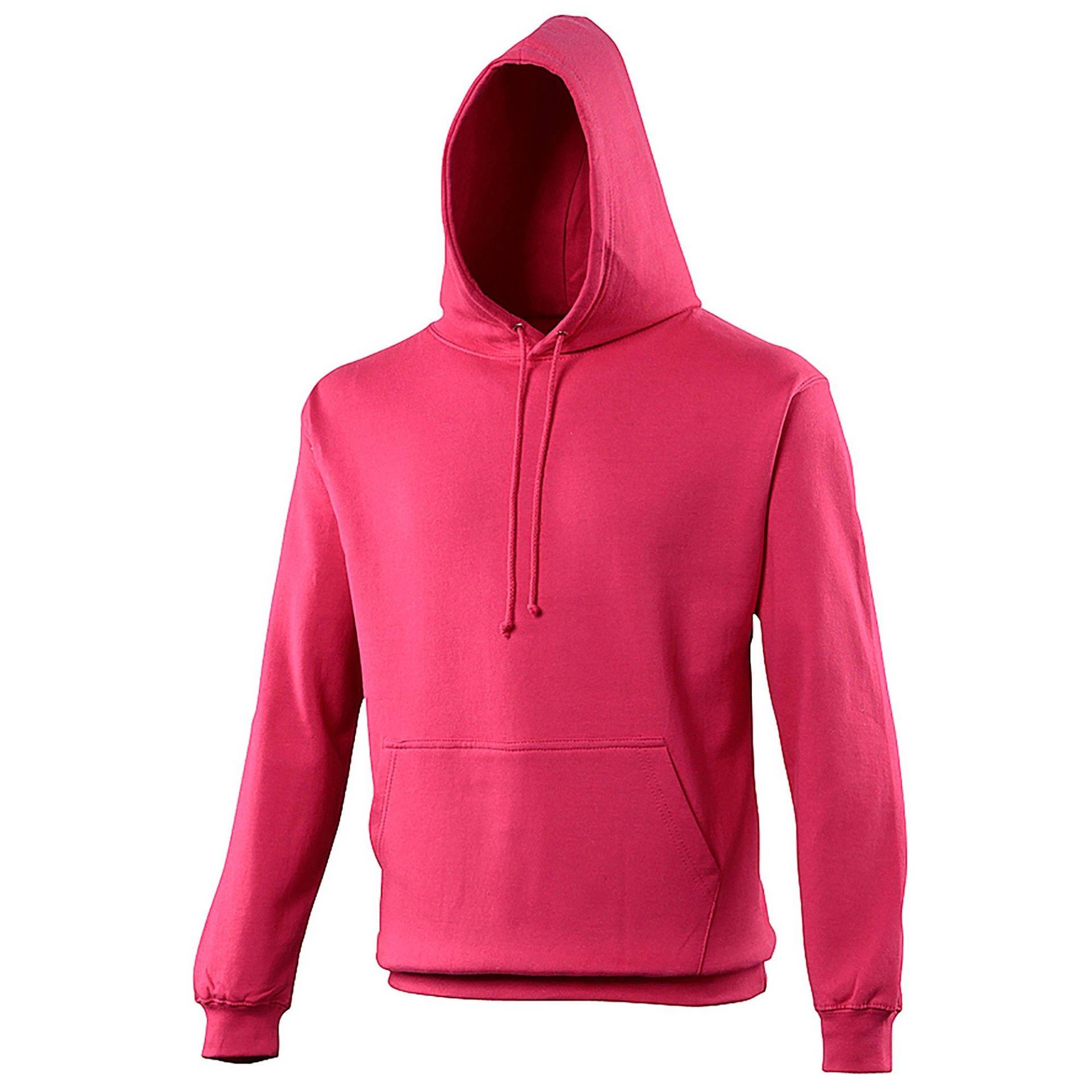 Kapuzenpullover College Damen Pink XXL von AWDis