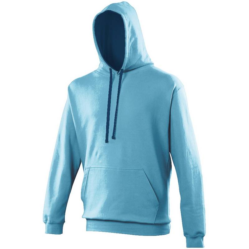 Kapuzenpullover Damen Blau XL von AWDis