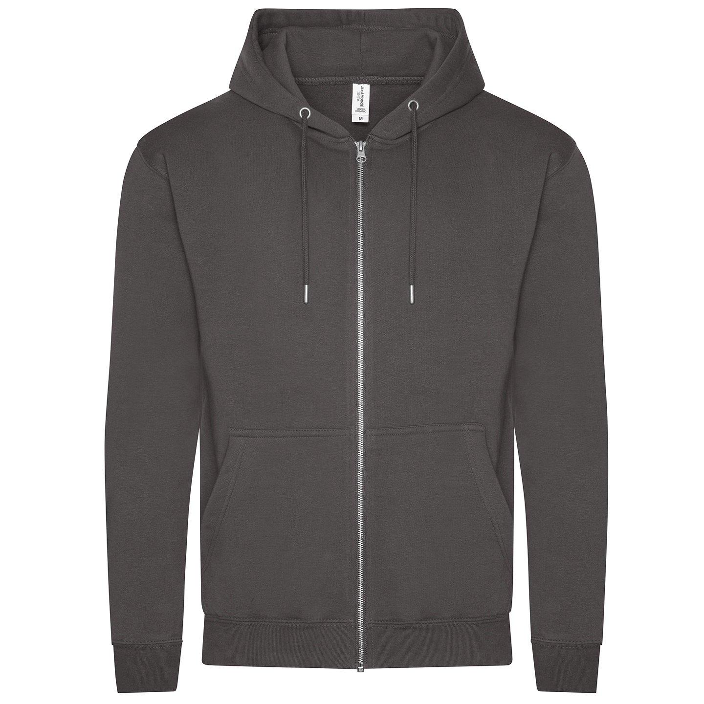 Kapuzenpullover, Aus Biologischem Anbau Damen Charcoal Black XL von AWDis