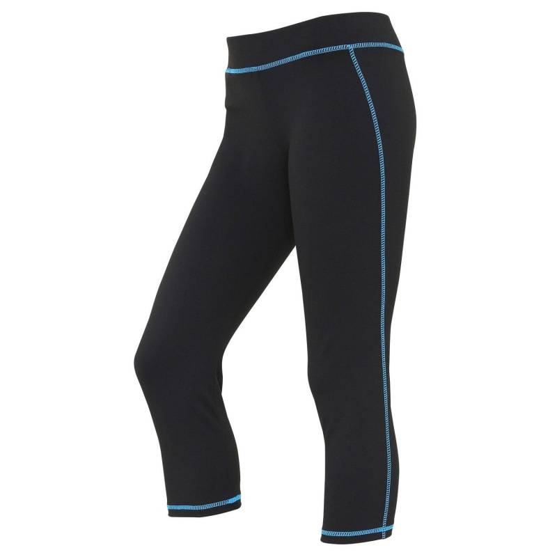 Caprihose Sporthose Damen Schwarz L von AWDis