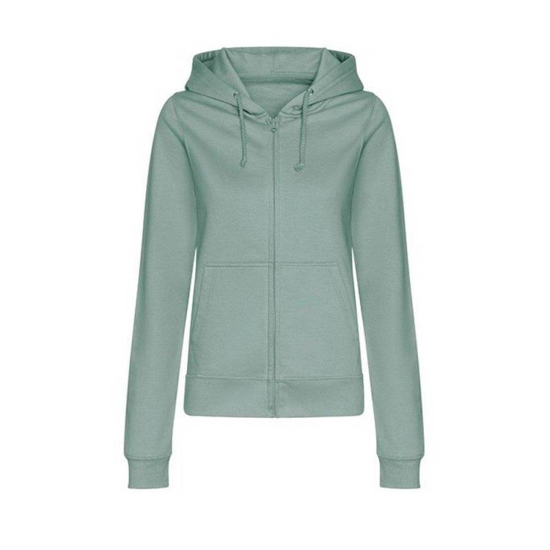 College Kapuzenpullover Damen Grün XS von AWDis