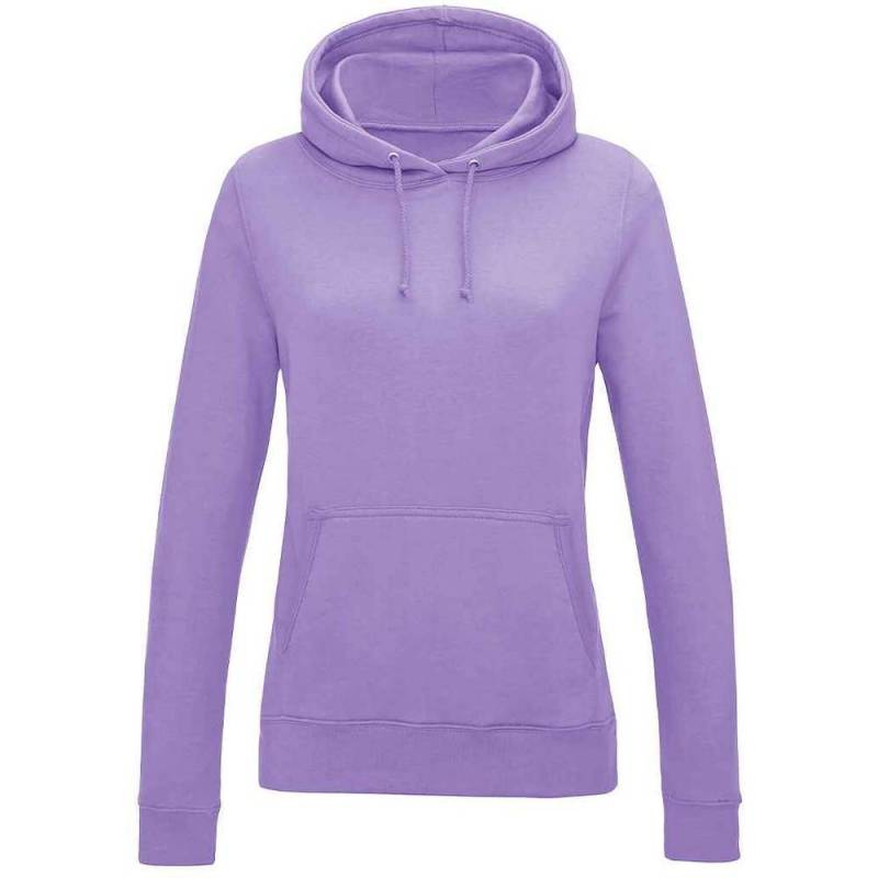 College Kapuzenpullover Damen Lila XXL von AWDis