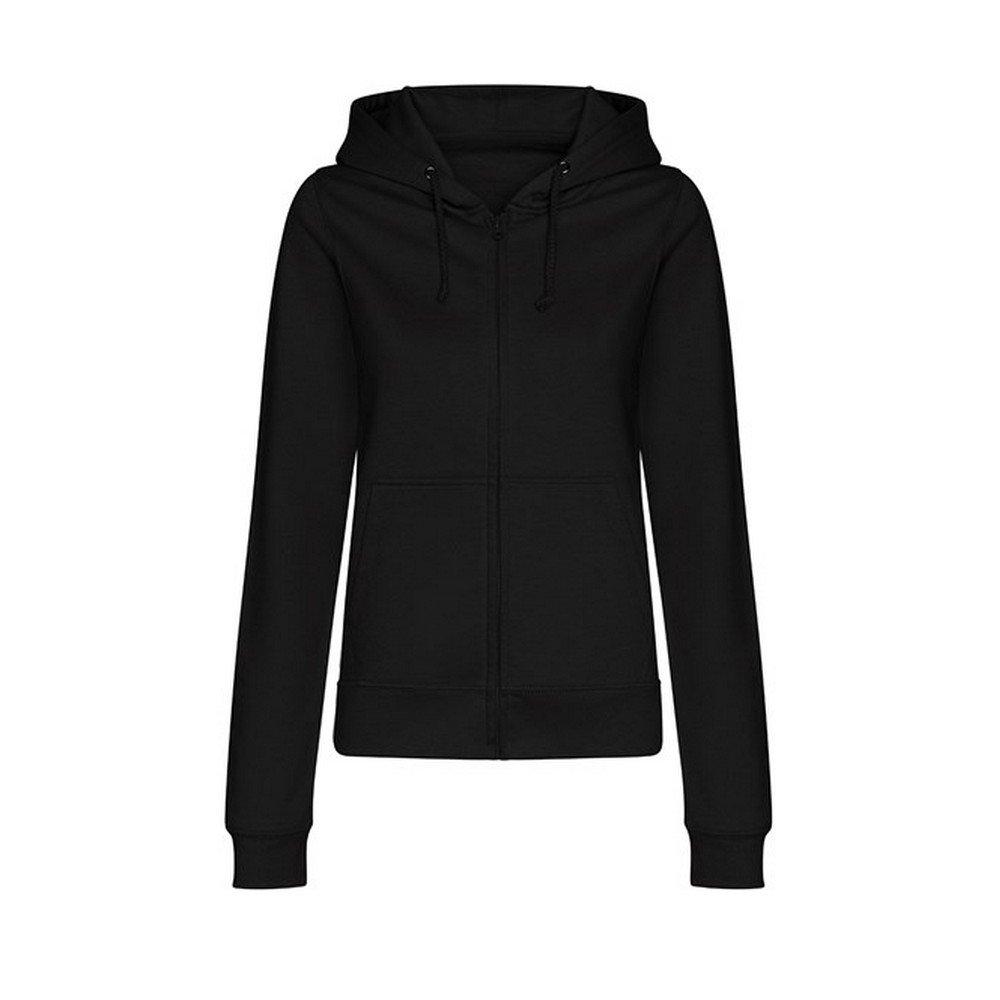 College Kapuzenpullover Damen Schwarz L von AWDis