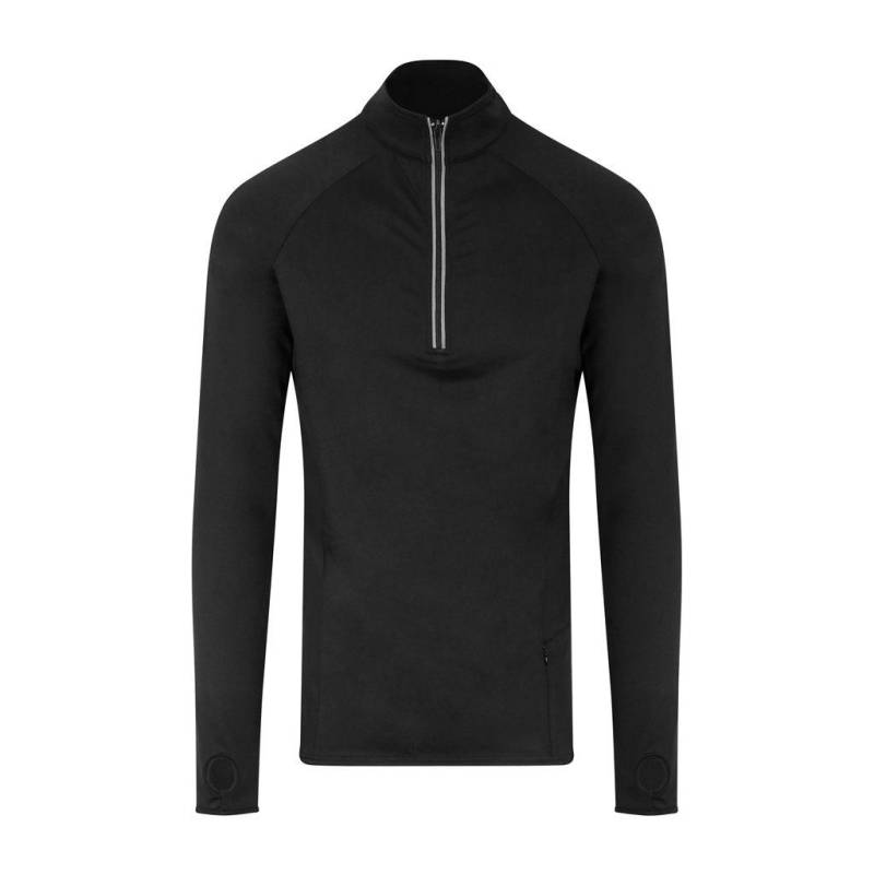 AWDis - CoolFlex Halb Zip Top, für Herren, Schwarz, Größe L von AWDis