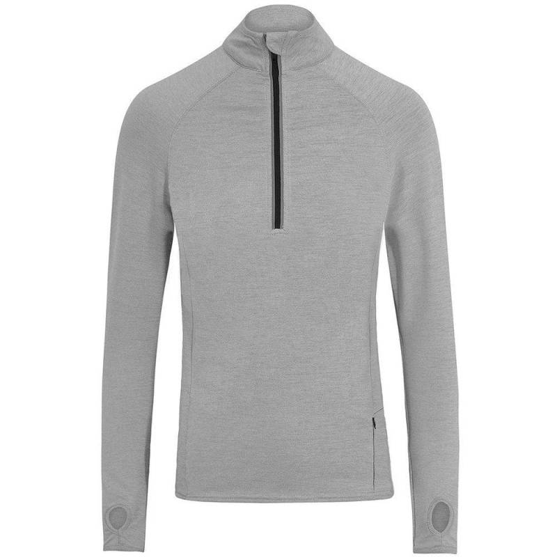 Coolflex Halb Zip Top Herren Silber XXL von AWDis