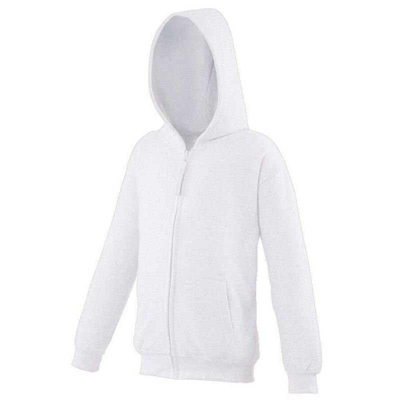 AWDis - Hoodie Zoodie, 140, Weiss von AWDis