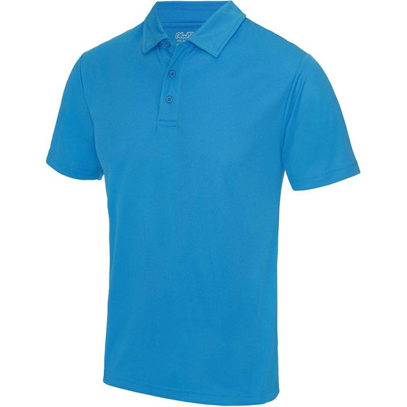 Just Cool Poloshirt Sports Herren Blau S von AWDis