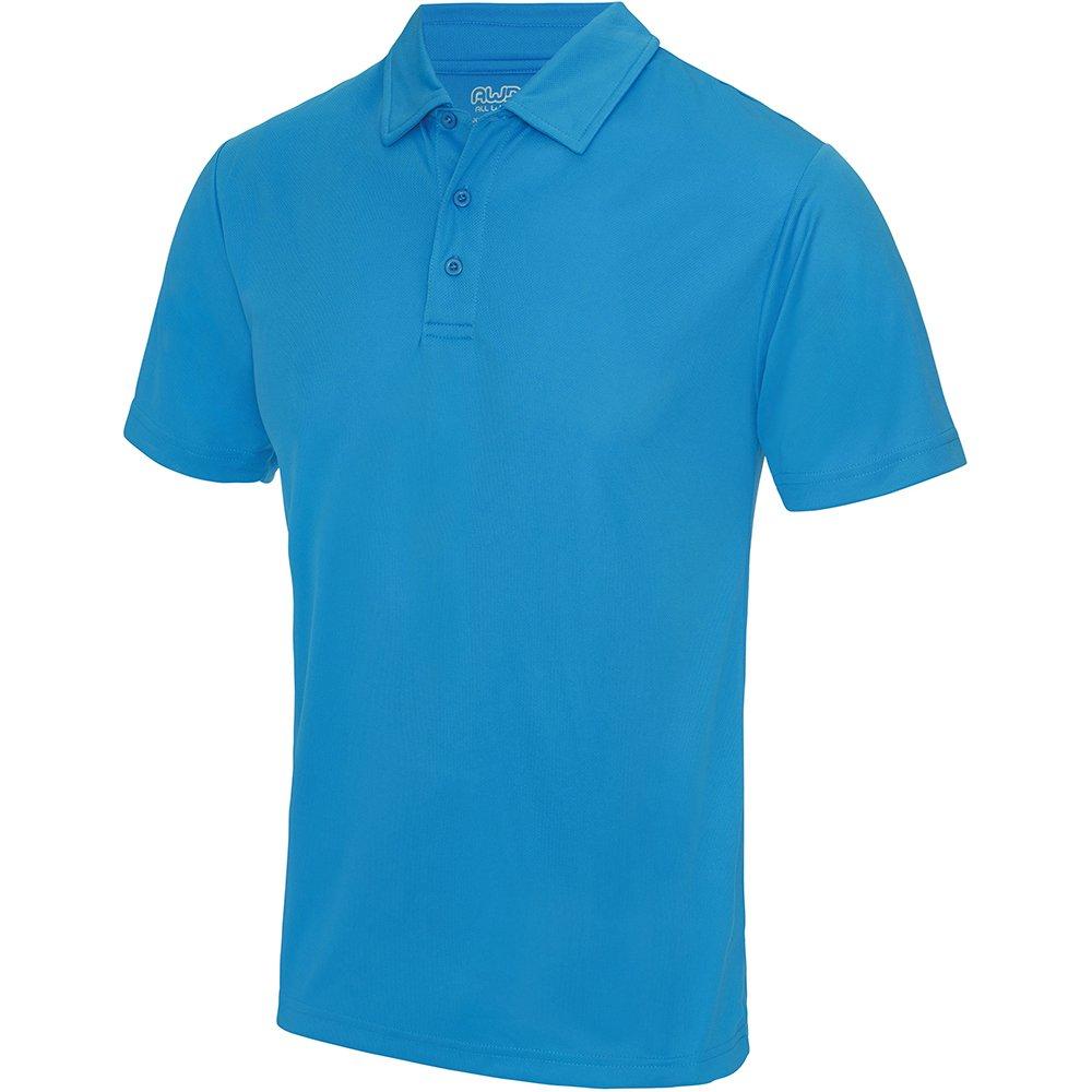 Just Cool Poloshirt Sports Herren Blau XXL von AWDis