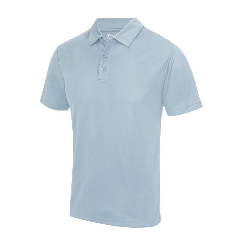 Just Cool Poloshirt Sports Herren Himmelblau L von AWDis