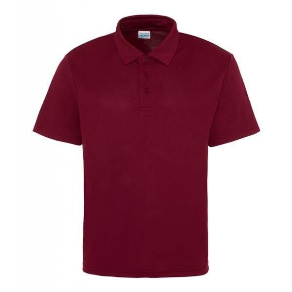 Just Cool Poloshirt Sports Herren Weinrot XL von AWDis