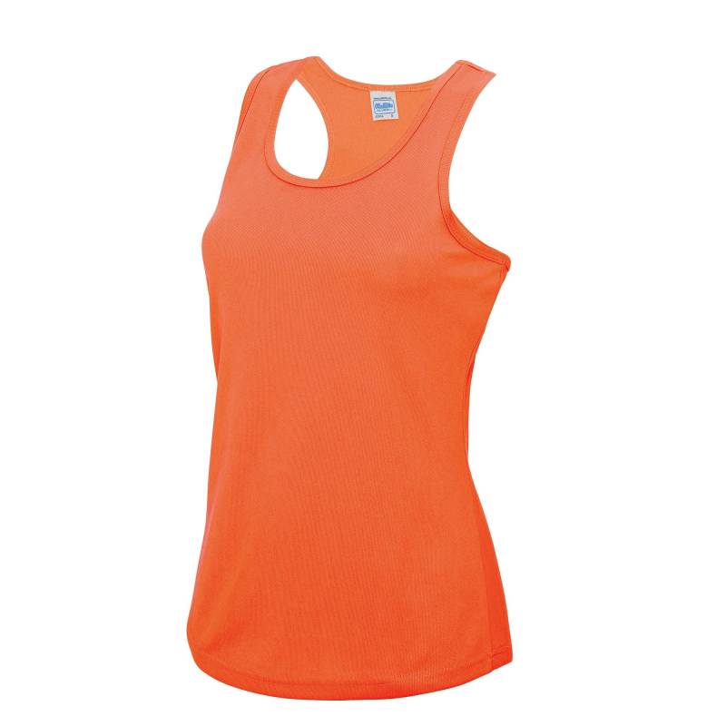 Just Cool Sport Tank Top Damen Orange L von AWDis