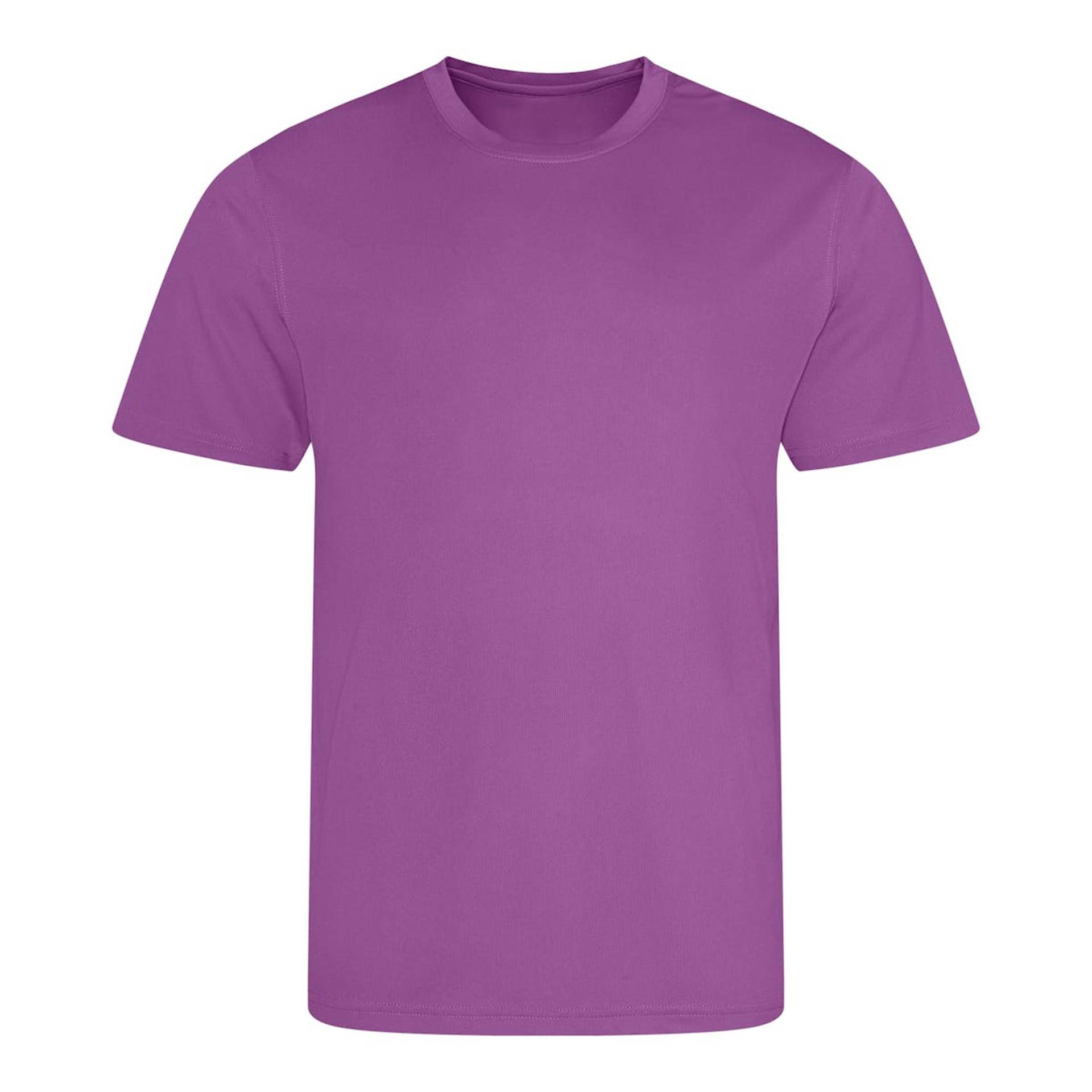 Just Cool Sport Tshirt Mädchen Magenta XS von AWDis