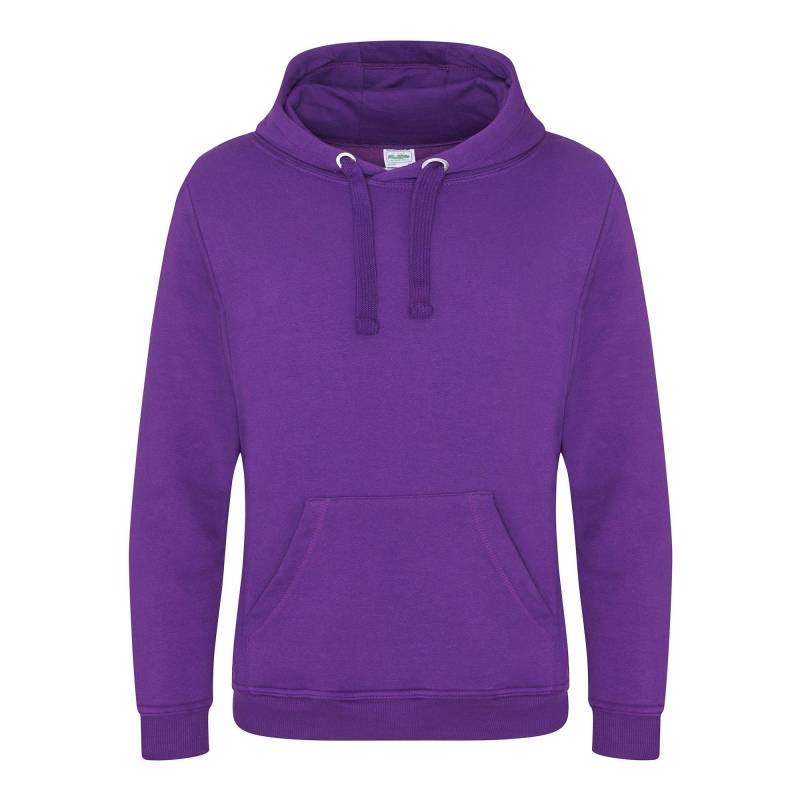 Just Hoods Kapuzenpullover Herren Lila L von AWDis