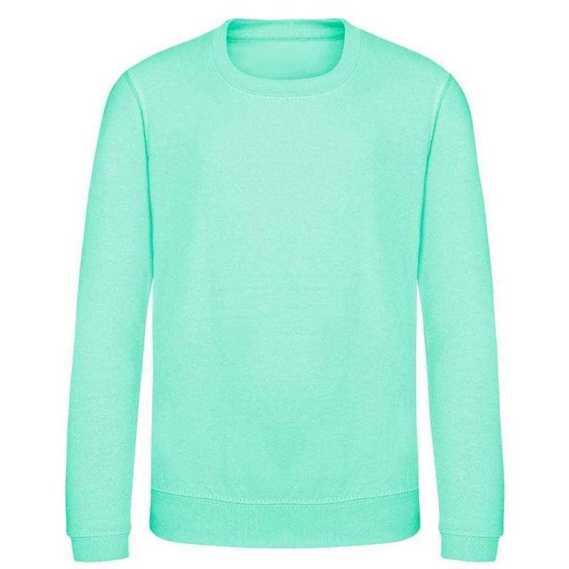 Just Hoods Sweatshirt Mädchen Mint 104 von AWDis