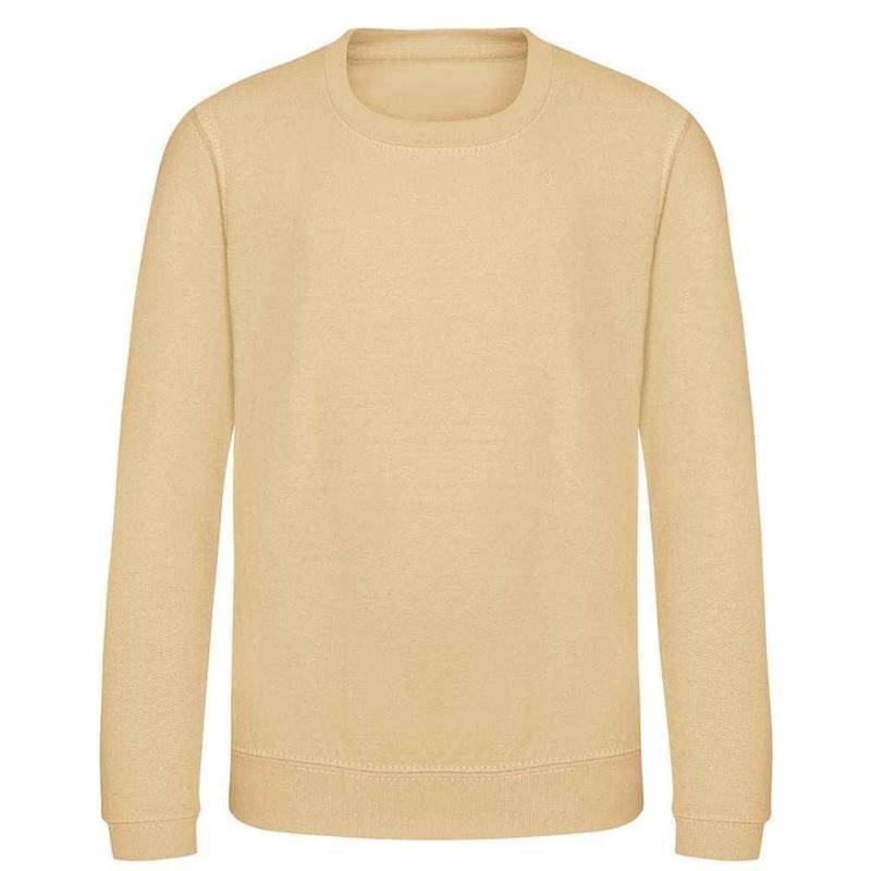 Just Hoods Sweatshirt Mädchen Sand 92 von AWDis