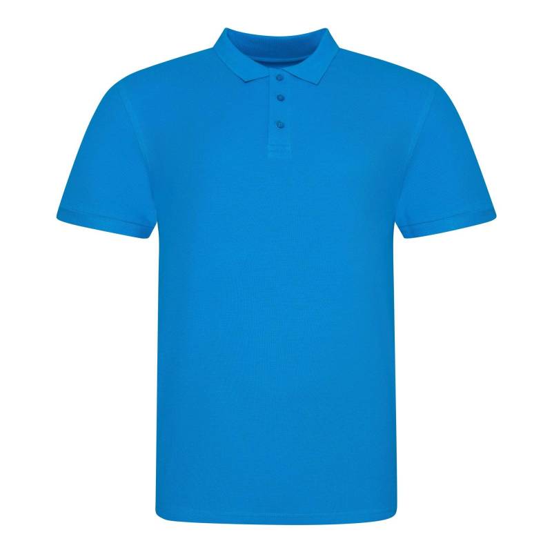 Just Polos Poloshirt Damen Blau L von AWDis