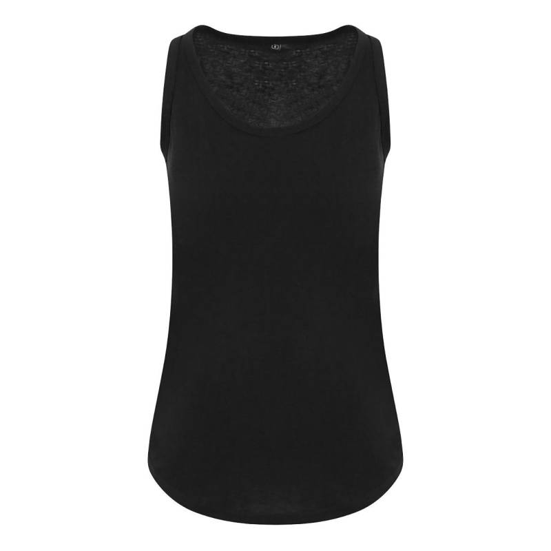 Just Ts Triblend Top Girlie Ärmellos Damen Schwarz XL von AWDis