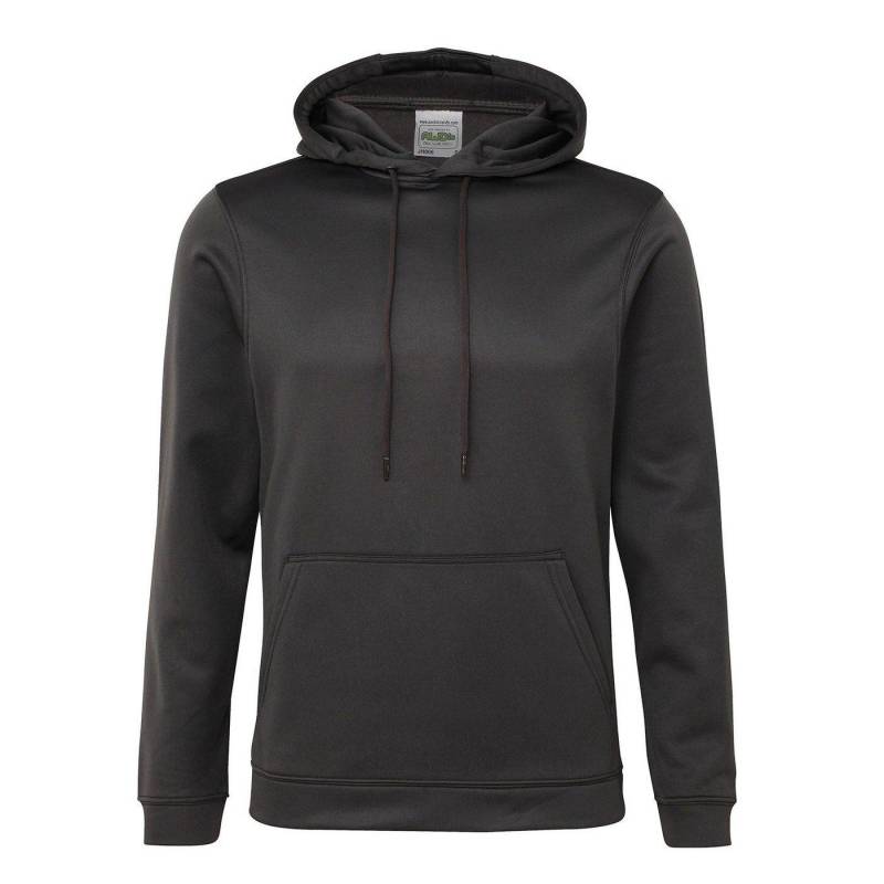 Kapuzenpullover Sport Damen Grau M von AWDis