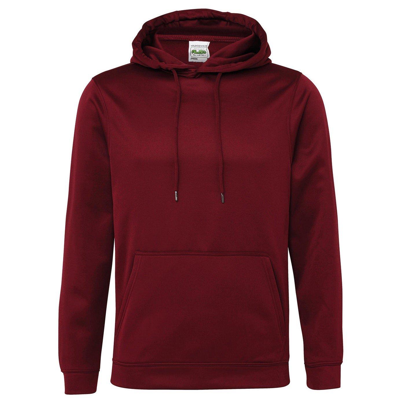 Kapuzenpullover Sport Damen Weinrot XXL von AWDis