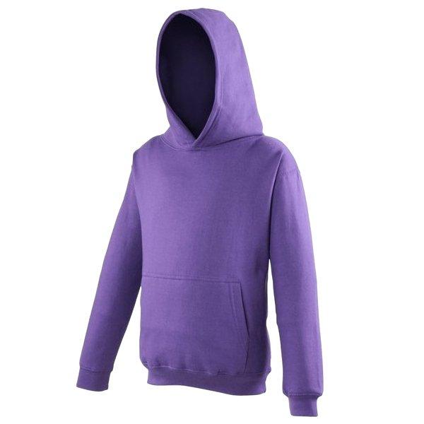 Kapuzen Pullover Jungen Lila 104 von AWDis