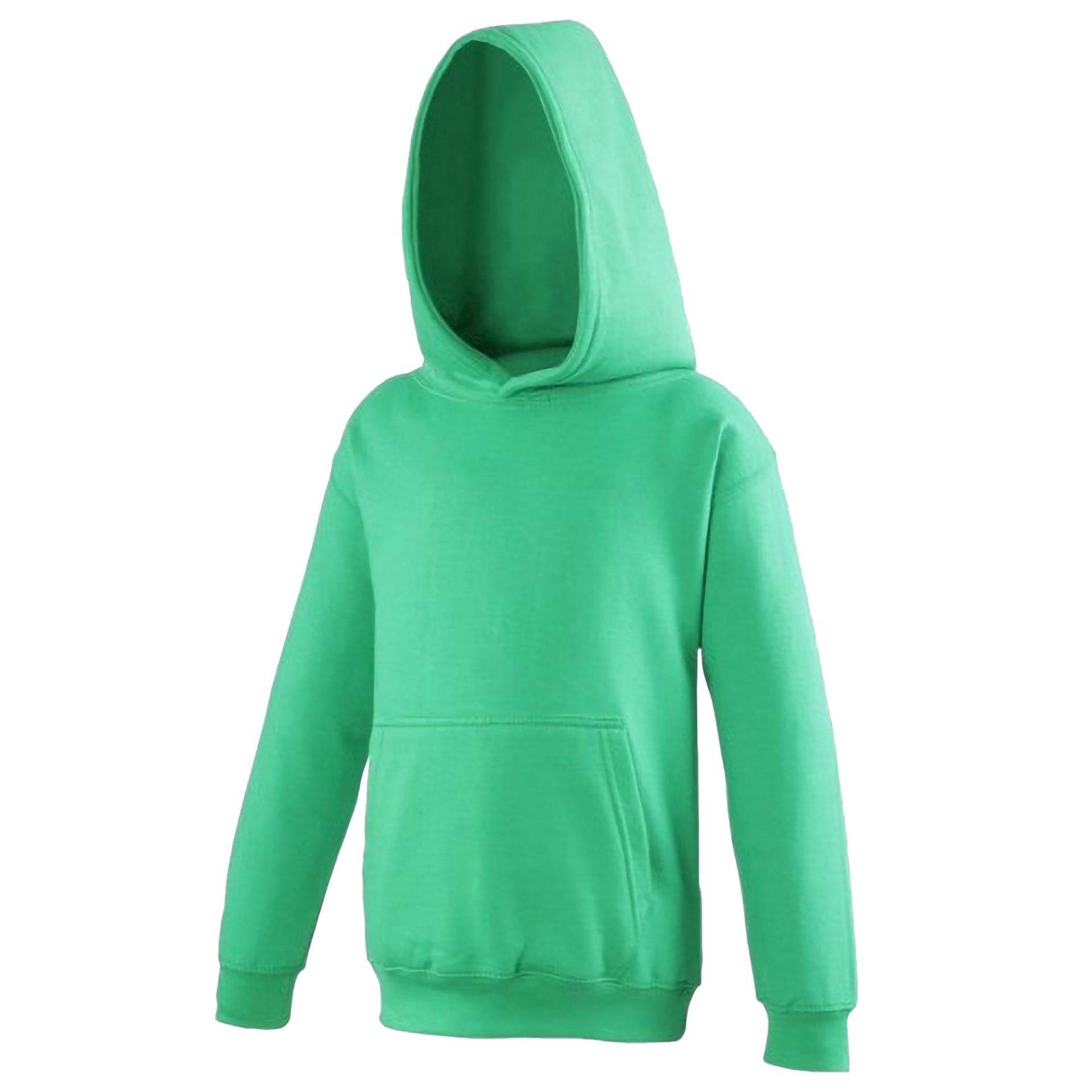 Kapuzen Pullover Jungen Grün 104 von AWDis