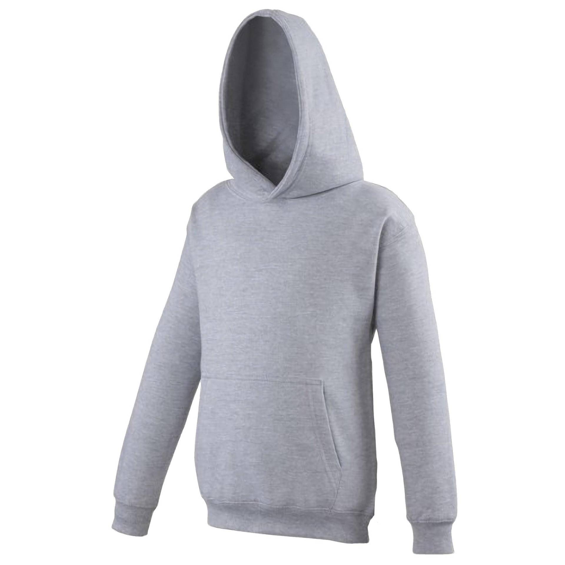 Kapuzen Pullover Jungen Grau 104 von AWDis