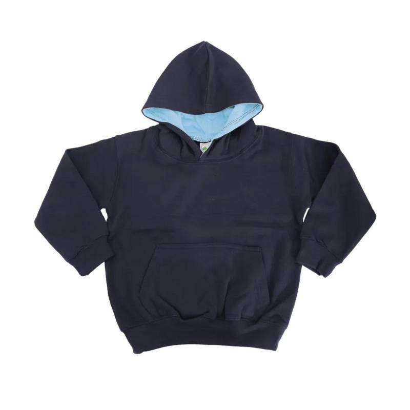 AWDis - Kapuzen Pullover Varsity, 3-4, Blau von AWDis