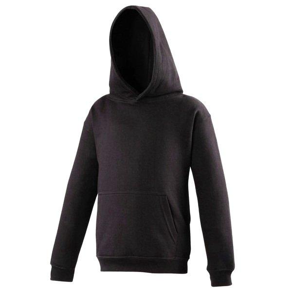 Kapuzen Pullover Jungen Schwarz 104 von AWDis