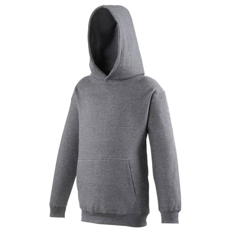 Kapuzen Pullover Jungen Charcoal Black 116 von AWDis