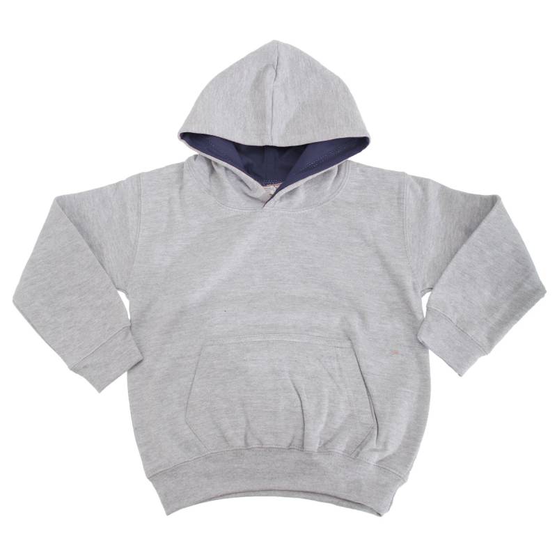 AWDis - Kapuzen Pullover Varsity, 12-13A, Grau von AWDis