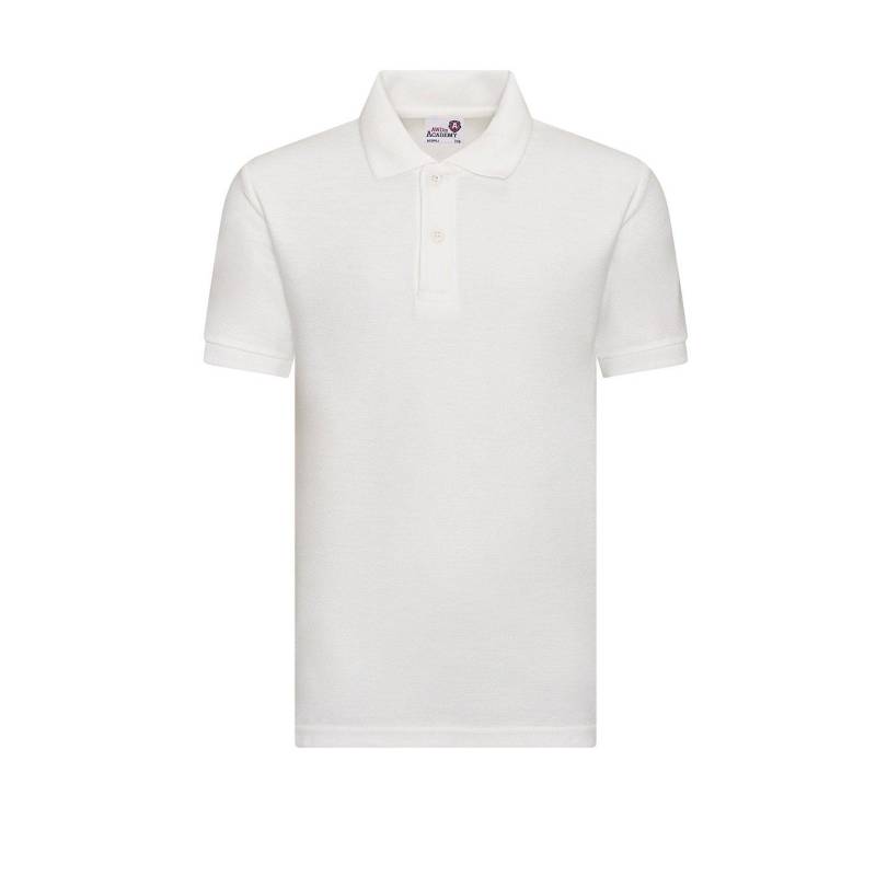 AWDis - Academy Poloshirt, 140, Weiss von AWDis