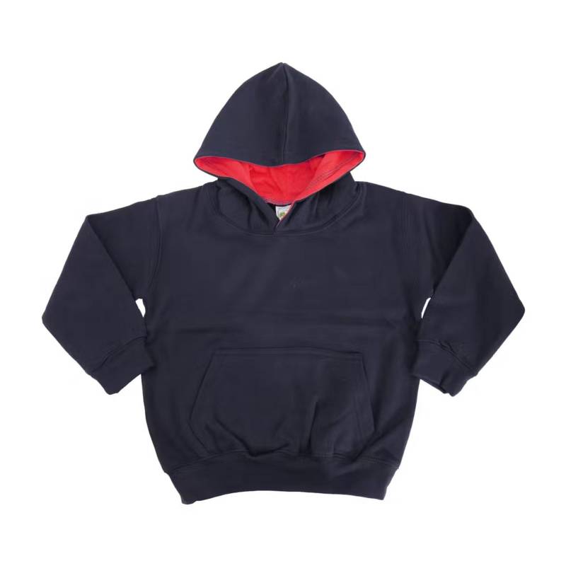 AWDis - Kapuzen Pullover Varsity, 140, Marine von AWDis