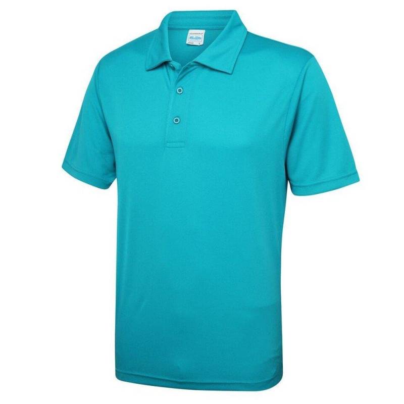 Just Cool Poloshirt Sports Herren Blau 3XL von AWDis