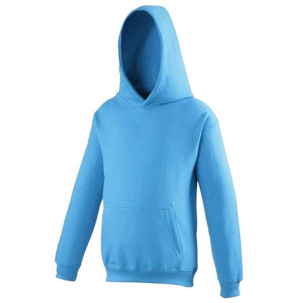 Kapuzen Pullover Jungen Blau 98 von AWDis