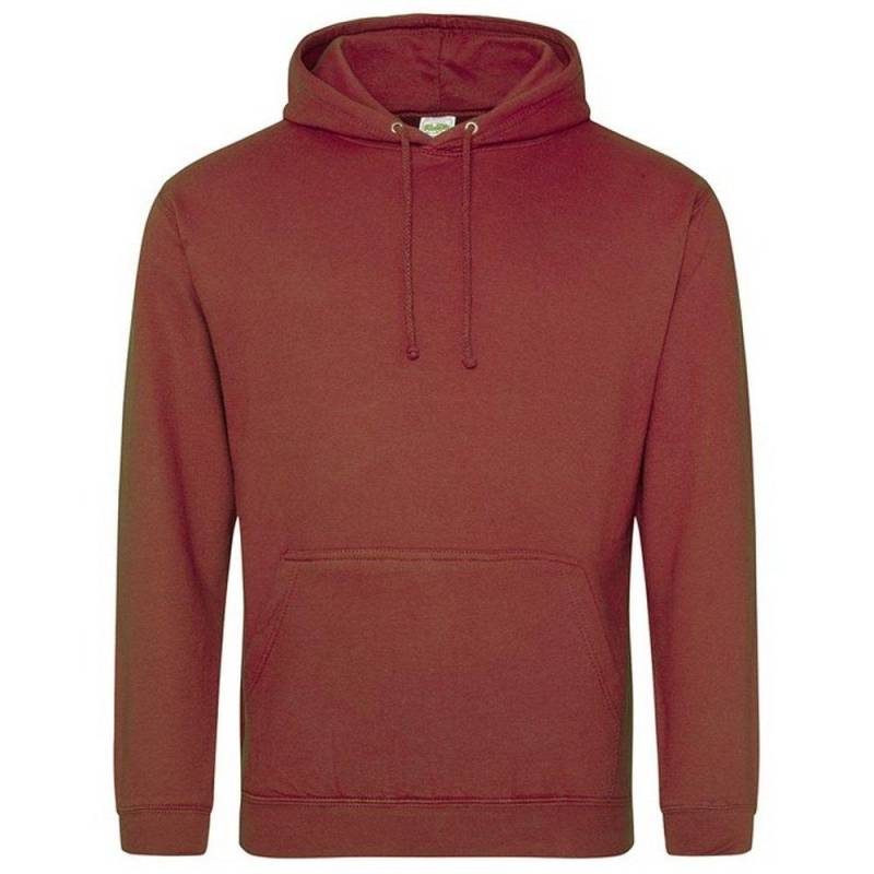 Kapuzenpullover College Damen Rot Bunt L von AWDis