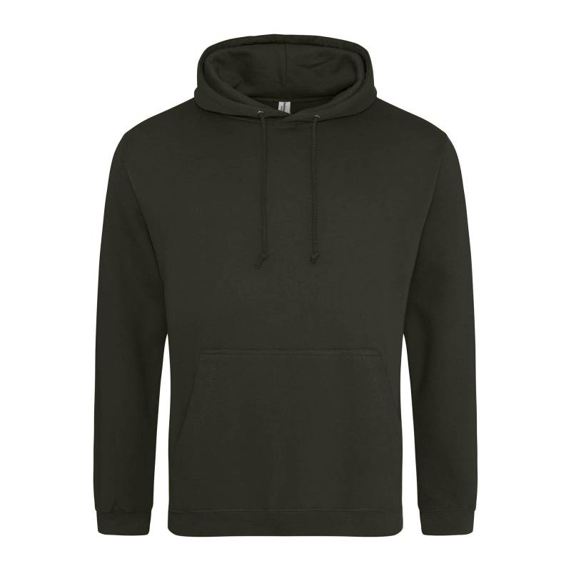 Kapuzenpullover College Damen Dunkelgrün L von AWDis