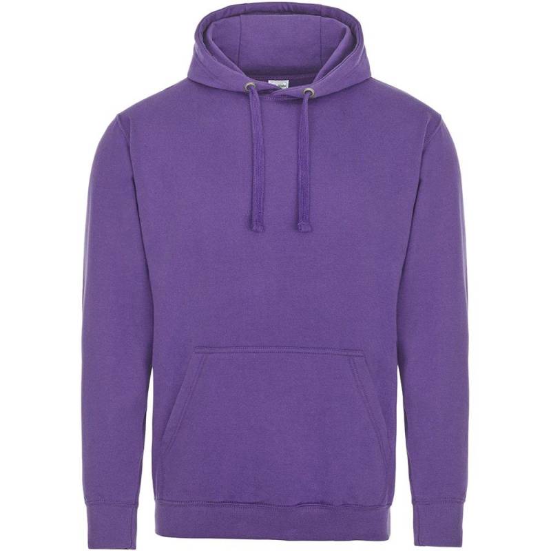 Kapuzenpullover College Damen Lila L von AWDis