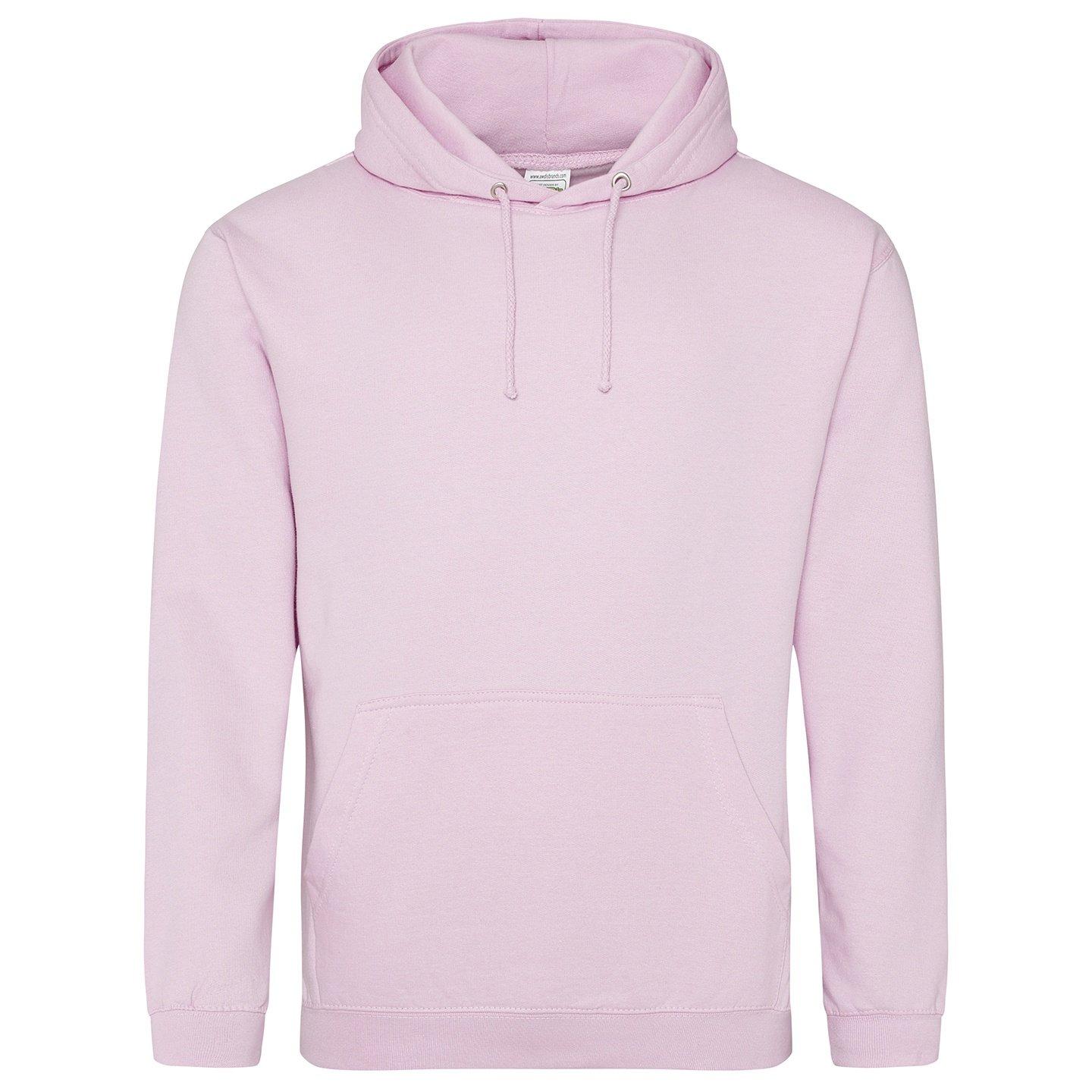 Kapuzenpullover College Damen Pink L von AWDis