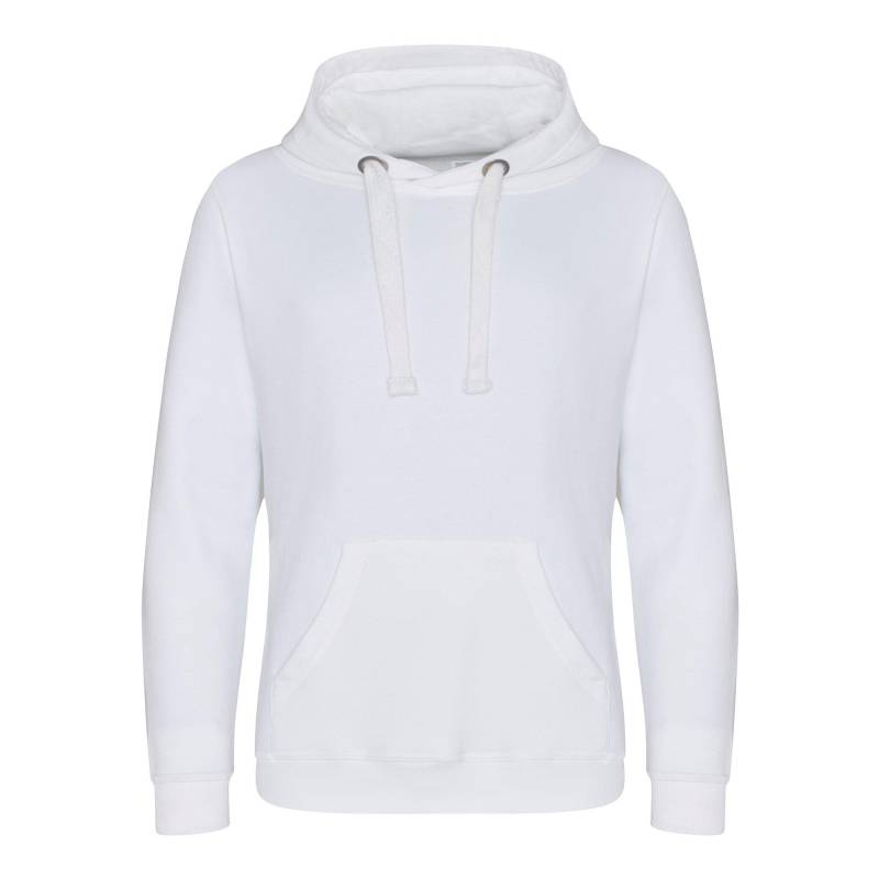 Just Hoods Graduate Kapuzenpullover Herren Weiss L von AWDis