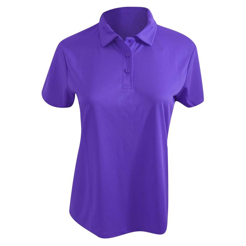 AWDis - Cool Poloshirt PoloShirt, taillierte Passform, für Damen, Lila, Größe L von AWDis