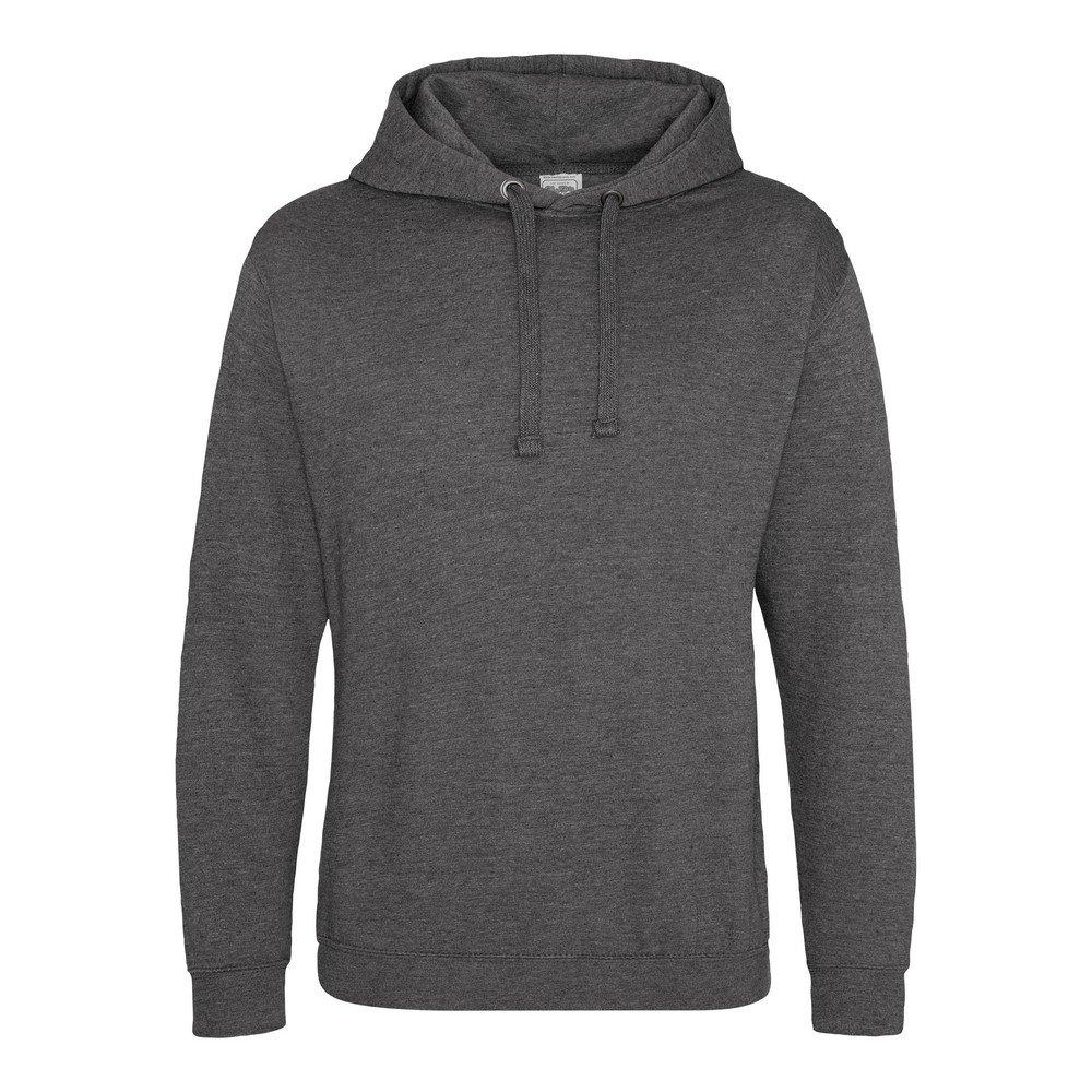 Epic Kapuzenpullover Herren Charcoal Black L von AWDis