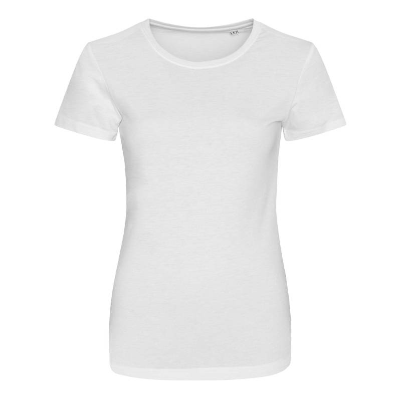 Triblend Tshirt Girlie Damen Weiss L von AWDis