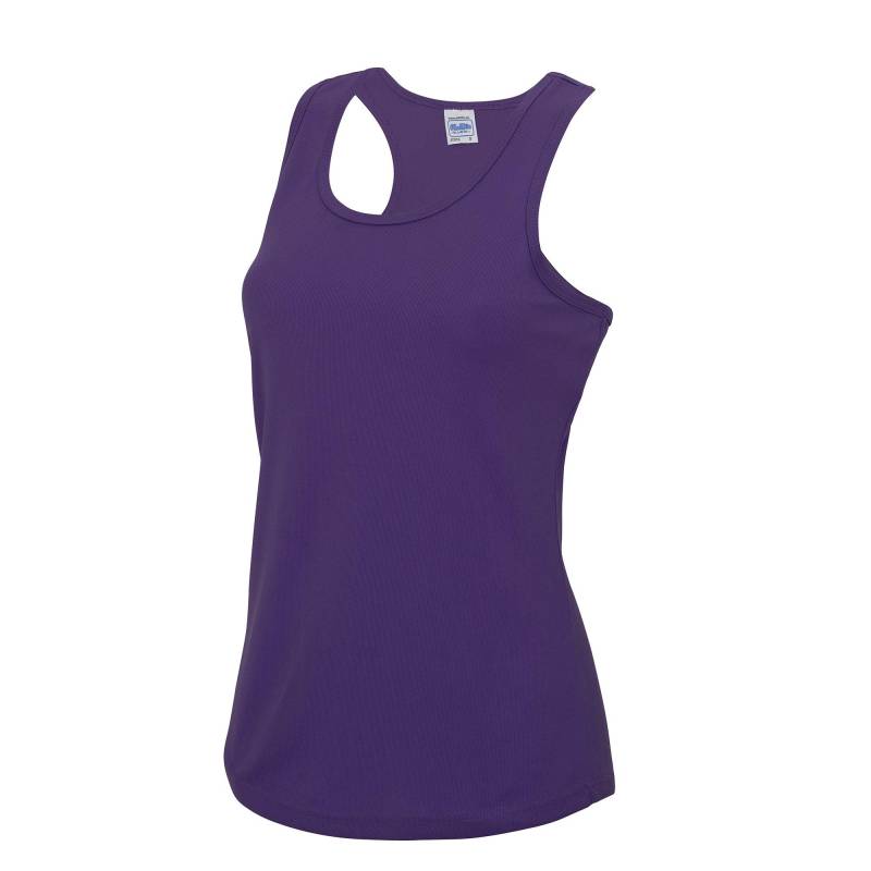 Just Cool Sport Tank Top Damen Lila L von AWDis