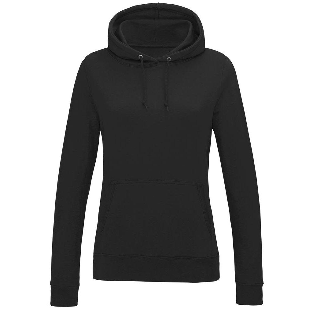 College Kapuzenpullover Damen Schwarz L von AWDis