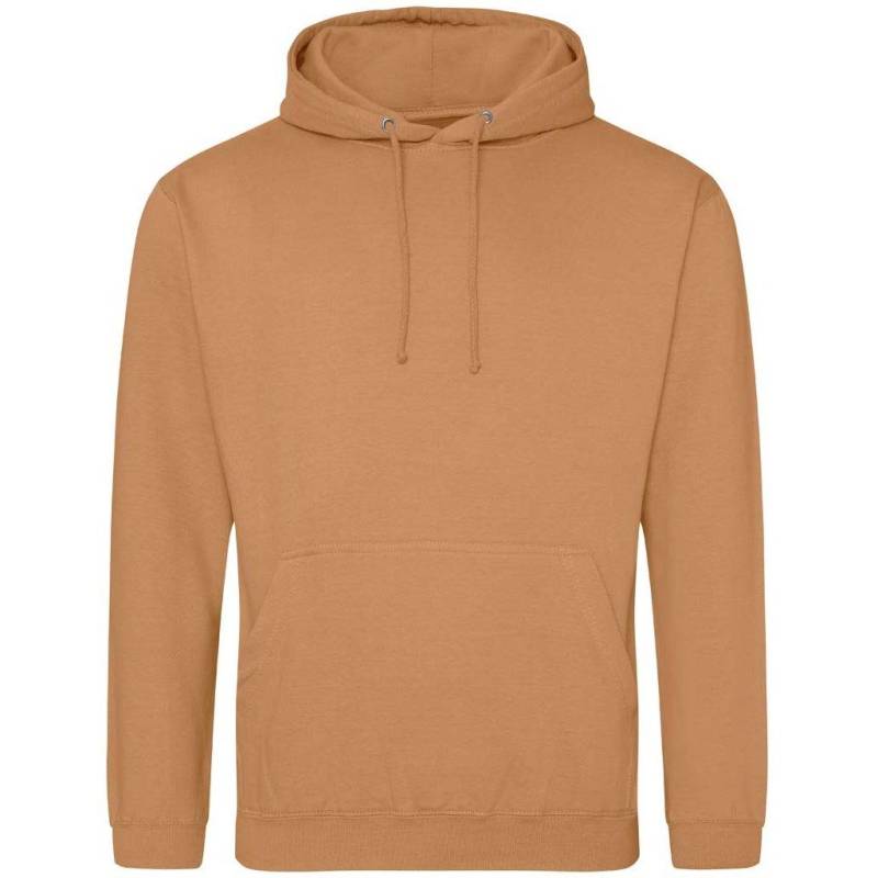 College Hoodie Herren Braun L von AWDis