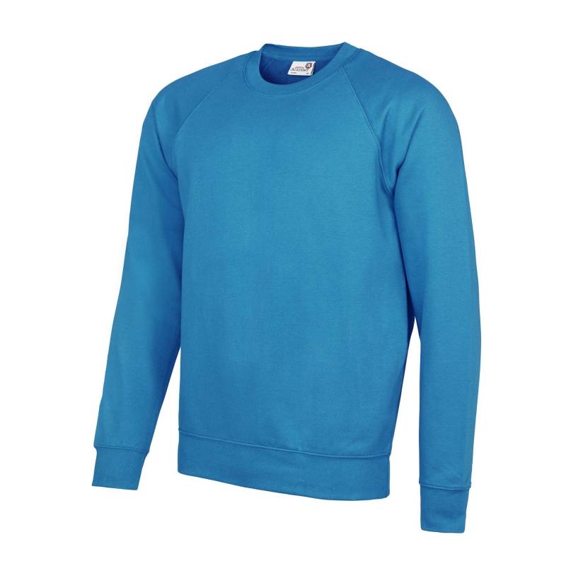 AWDis - Academy RundhalsSweatshirt, M, Himmelblau von AWDis