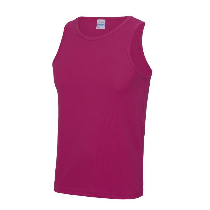 AWDis - Just Cool Sport Tank Top Gym, für Herren, Pink, Größe M von AWDis