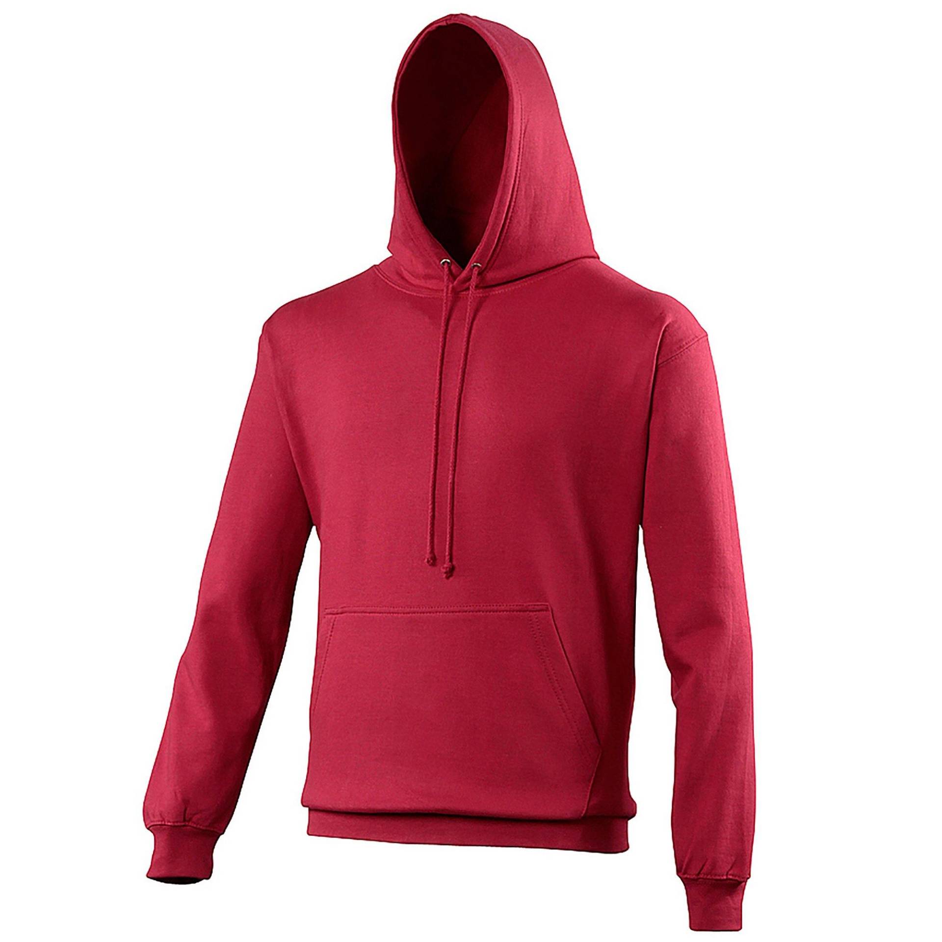 Kapuzenpullover College Damen Rot Bunt M von AWDis